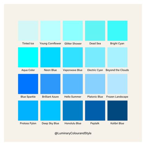 Colour Analysis | Style Personality Analysis | Personal Styling (@luminarycolourandstyle) • Instagram photos and videos Sea Bright, Winter Color Palette, Summer Color Palette, Colour Analysis, Blue Sparkles, Blue Springs, Light Spring, Virtual Fashion, Look Good Feel Good