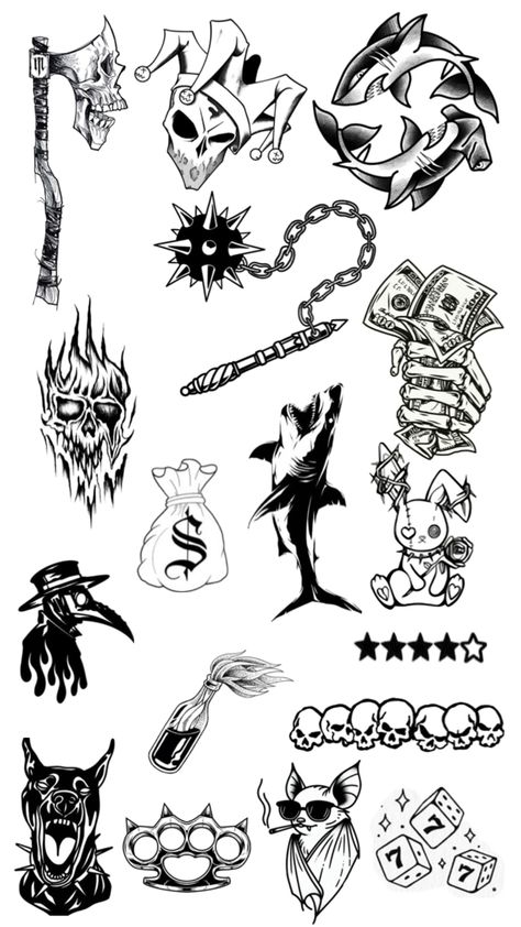 Dark Tattoos For Men, Flash Tattoo Sleeve, Easy Tattoos To Draw, Knuckle Tattoos, Tattoo Outline Drawing, Hand Doodles, Graffiti Wallpaper Iphone, Scary Tattoos, Skeleton Hand Tattoo