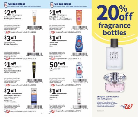 Walgreens Monthly Savings Book Coupons May 2021 (valid 4/25/21 - 5/29/21) Walgreens Coupon Code, Walgreens Couponing, Savings Book, Monthly Savings, Coupon Apps, 25 21, Digital Coupons, Store Coupons, Coupon Book