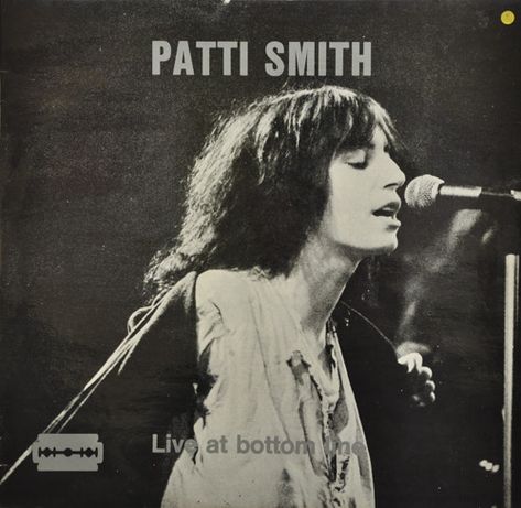 Patti Smith - Live At Bottom Line | Releases | Discogs Patti Smith Horses, Patty Smith, Bands Posters, 1975 Vinyl, Mind Dump, Proto Punk, Iconic People, The High Priestess, Robert Mapplethorpe