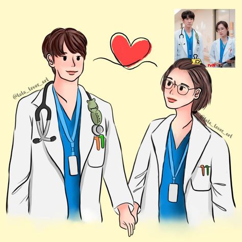 Couple Doctor Wallpaper, Shin Hyun Been, Yumi Cells, Couple Fanart, Couple Winter, Áo Blu, A Business Proposal, Korean Illustration, Yoo Yeon Seok