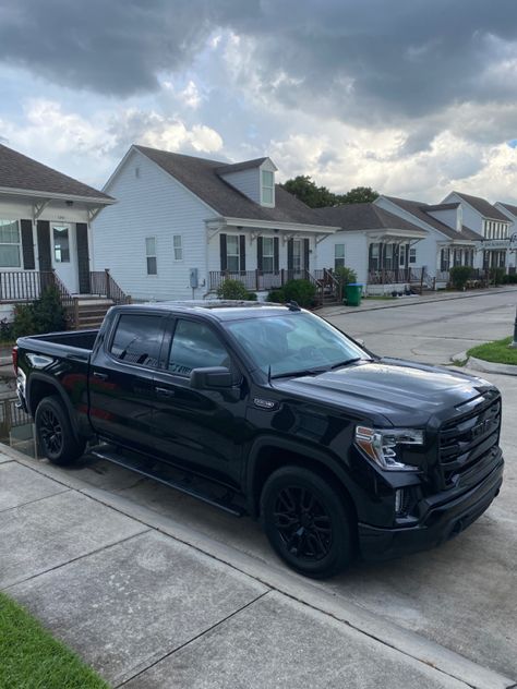 Gmc Sierra Blacked Out, Gmc Sierra Elevation, 2021 Gmc Sierra, Gmc Denali, Custom Vehicles, Dropped Trucks, Suv Trucks, Thomas Shelby, Street Racing Cars