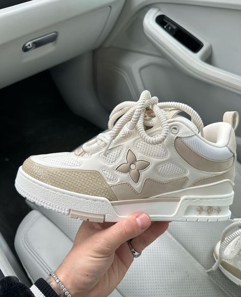 Lv Skate Sneaker, Lv Sneakers, Pretty Sneakers, Louie Vuitton, Louis Vuitton Sneakers, Pretty Shoes Sneakers, All Nike Shoes, Lv Shoes, Sneaker Stores