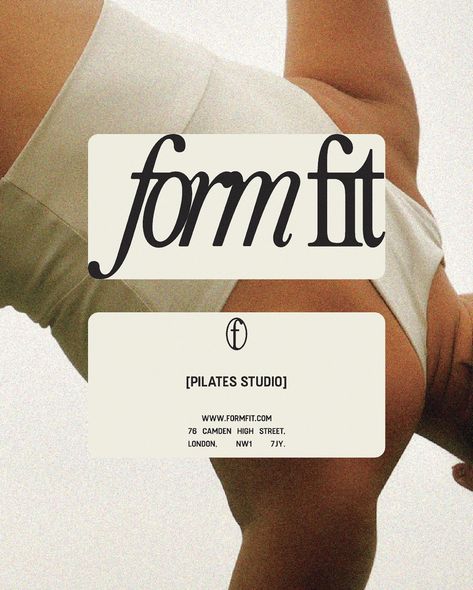 Form Fit 🧘🏽 a Pilates studio that embodies the art of mindful movement 😌 From the clean, minimal aesthetic to the balance of form and function, this brand is all about finding strength through flow 🌬️ Business Card Aesthetic Design, Pilates Graphic Design, Pilates Studio Branding, Yoga Studio Branding, Pilates Studio Aesthetic, Pilates Content, Minimalism Graphic Design, Pilates Branding, Pilates Instagram