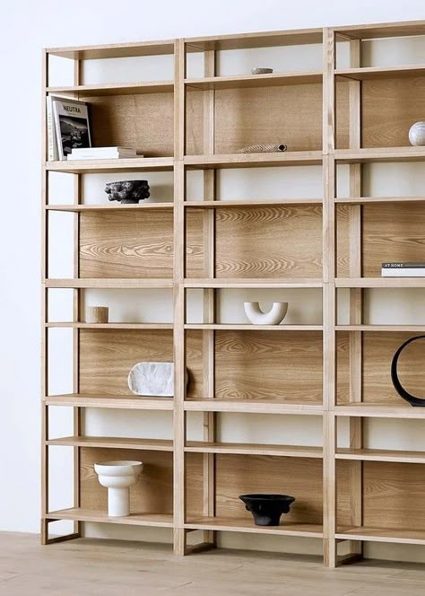 Japanese Shelf, Modular Bookshelf, Modular Shelf, Fulton Street, Japanese Woodworking, Bookcase Design, Shelving Design, Bookshelf Design, Modular Shelving