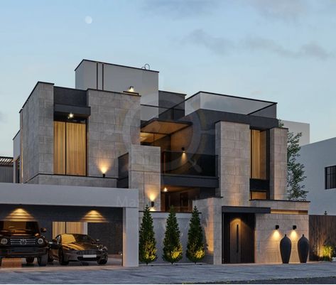 Home Designs Exterior, Luxury Houses Mansions, Hiasan Bilik Tidur, Modern House Facades, Architect Design House, Modern Exterior House Designs, Architecture Model House, House Outside Design, Modern Architecture House