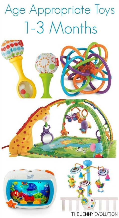 Development and Age Appropriate Toys for Infants 1-3 Months - Perfect for your new baby! Toys For Infants, Newborn Baby Needs, Age Appropriate Toys, Best Baby Toys, Baby Boy Toys, Baby Boy Christmas, Toys By Age, Developmental Toys