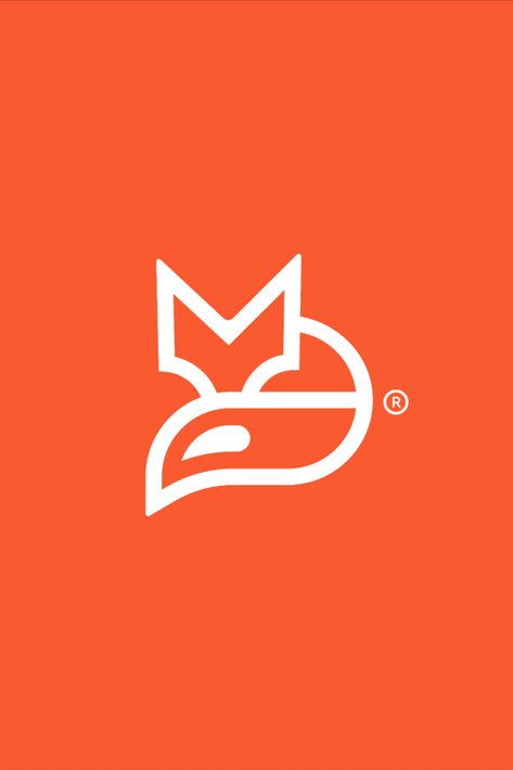 Fox minimal logo #minimal #fox #logo Minimal Fox, Minimal Logos Inspiration, Fox Logo Design, Cat Furniture Design, Logo Minimal, Fox Logo, Fox Design, Animal Logo, Minimal Logo