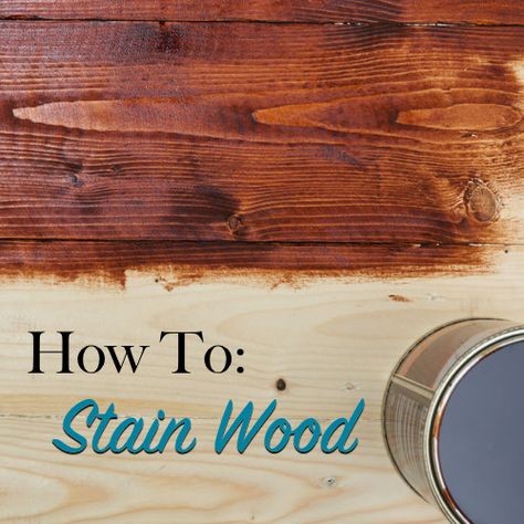 Learn how to stain wood like a pro. It's not complicated once you know how and with these tips and video tutorial you'll be ready today! Wood Shelves Diy, How To Stain Wood, Old Wood Floors, Diy Wood Shelves, Stain Wood, Staining Furniture, Florida Vintage, Diy Basement, Shelves Diy