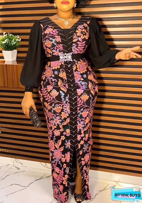 A Shape Gown Ankara, Boubou Styles For Women, One Upper, Bubu Gown Styles, African Party Dresses, African Print Dress Ankara, Best African Dresses, Lace Gown Styles, African Print Dress Designs