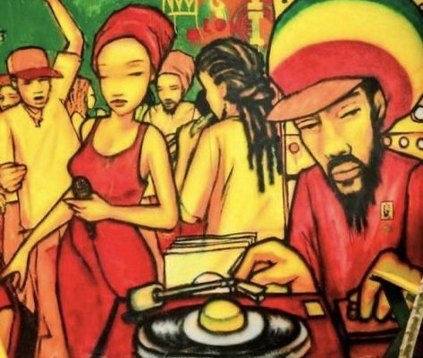 Rastafari Art, Ephemeral Tattoo, Reggae Art, Reggae Artists, Jamaican Music, Black Art Painting, Afrocentric Art, Neo Soul, Afro Art