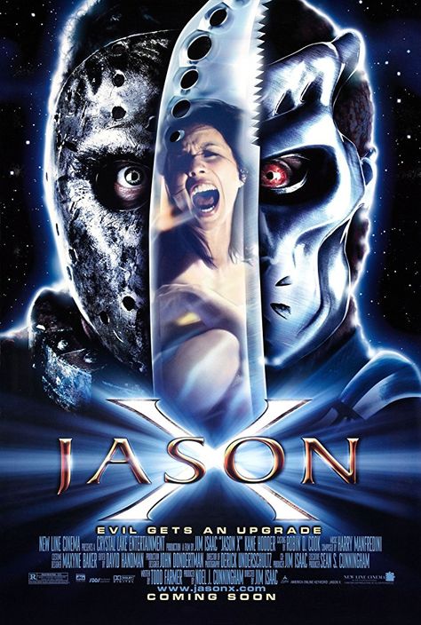 Kane Hodder, Jason X, X Movies, Film Story, Worst Movies, Horror Movie Posters, Star Cast, Jason Voorhees, Movie Collection