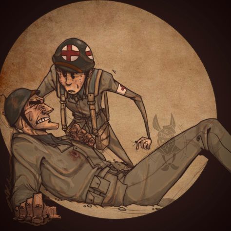 Character Design, Art, Design, Medic Oc, Soldier Oc, Ww2 Soldiers, Soldier, Medical