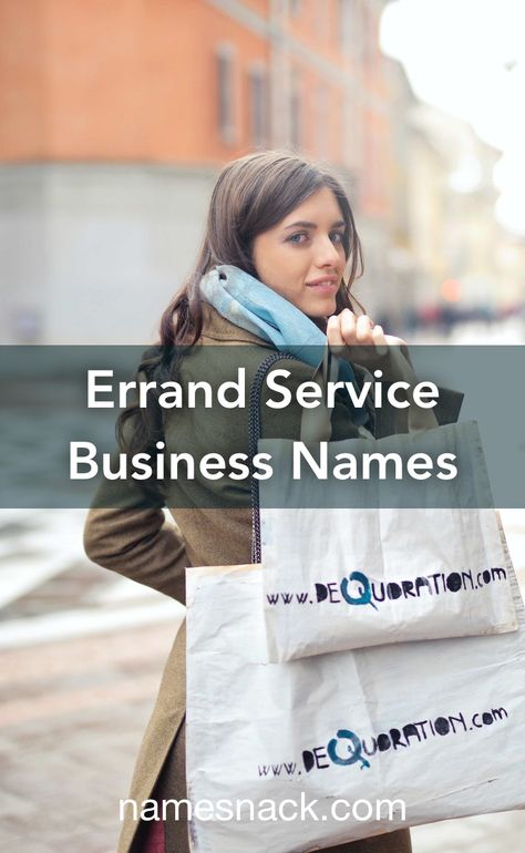 Personal Shopper Business, Errand Business, Orange Company, Free Logos, Service Business, Great Names, Service Projects, Name Ideas, Name Generator