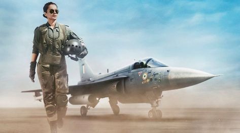 Tejas first look: Kangana Ranaut is impressive as an Air Force pilot https://indianexpress.com/article/entertainment/bollywood/tejas-first-look-kangana-ranaut-air-force-pilot-6271923/ Kangna Ranaut, Air Force Day, Youth Of Today, Air Force Pilot, Kangana Ranaut, Indian Air Force, Female Pilot, Next Film, Defence Force