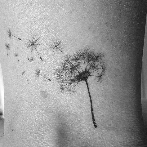 185+ Best Dandelion Tattoos Designs for Men and Women (2022) - TattoosBoyGirl Dandelion Tattoo Design, Girl Back Tattoos, Dandelion Tattoo, Wrist Tattoos For Women, Collar Bone Tattoo, Tattoos For Daughters, Elegant Tattoos, Tattoo Trends, Back Tattoos