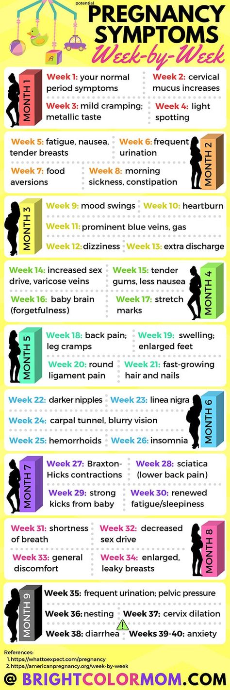 Track your pregnancy week by week and know what to expect when you're expecting! See when your baby bump will start to show with each week as well as possible pregnancy symptoms. Find out how big baby is with an estimated size for each week, including an illustration image! There's also specific info for plus size pregnancy and plus size baby bumps! Pin this to your own pregnancy board so you don't lose it. #pregnancy #pregnancysymptoms #babybumps #baby #babybelly #brightcolormom Pregnancy Guide Week By Week, Pregnant Information Tips, How Big Is Baby Week By Week, How To Sit During Pregnancy, Pregnancy Knowledge Tips, Pregnancy Hacks Tips, Stages Of Pregnancy Weekly, Pregnancy Self Care, Pregnancy Care Tips