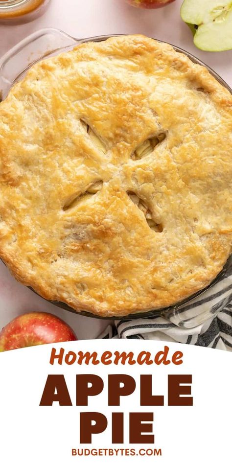 Puff Pastry Apple Pie, Traditional Apple Pie Recipe, Homemade Apple Pie Recipe, Classic Apple Pie Recipe, Apple Pie Recipe Homemade, Traditional Apple Pie, Apple Pie Recipe Easy, Cinnamon Apple Pie, Apple Puff Pastry