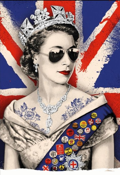 Icona Pop, Mr Brainwash, Cecil Beaton, Elisabeth Ii, Platinum Jubilee, Queen Art, Queen Of England, Her Majesty The Queen, Gcse Art