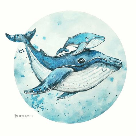 Wee Man, Whale Pictures, Whale Drawing, Whale Art Print, Whale Painting, Whale Illustration, Whale Tattoos, Watercolor Whale, Whale Art