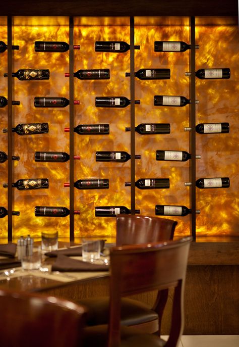 Create a luxurious and unique interior bar design with these ideas. Check more at luxxu.net Cave A Vin Design, Wine Wall Display, Wine Lounge, Home Bar Cabinet, Home Wine Cellars, Bar A Vin, Stil Industrial, Wine Cellar Design, Cellar Design