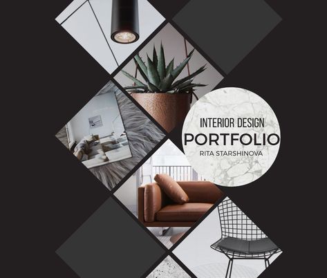 Interior Design Portfolio Examples, Portfolio Design Layouts, Interior Design Brochure, Portfolio Layout Template, Interior Architecture Portfolio, Board Architecture, Design Portfolio Layout, Portfolio Cover Design, Layout Portfolio