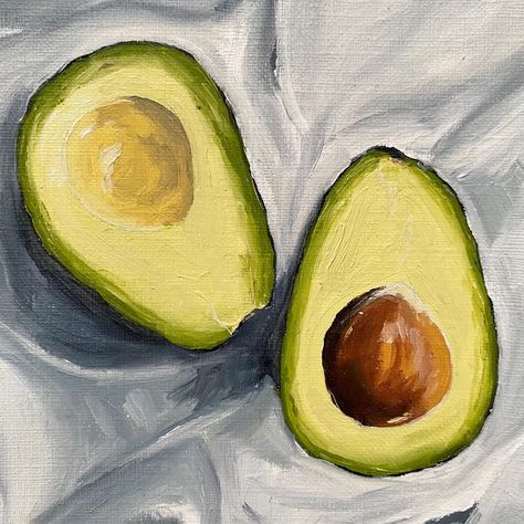 Still Life Avocado, Avocado Painting, Avocado Art, Creative Advertising Design, Canvas Painting Diy, Trippy Art, Creative Advertising, Natural Forms, Beauty Art