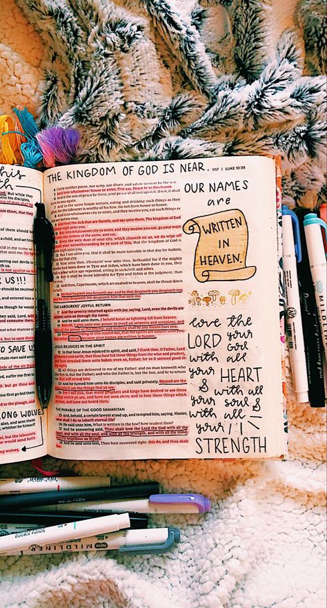 Luke 11 Bible Journaling, Luke Bible Notes, Luke Bible Journaling, Luke Bible Study, Christmas Study, Chapter Quotes, Luke Bible, Bible Goals, Journaling Lettering