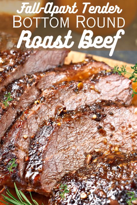 Bottom Round Roast Oven, Slow Cooker Round Roast, Round Roast Recipe, Top Round Roast Recipe, Bottom Round Roast Recipes, Bottom Round Roast, Roast Beef Recipe, Beef Round, Mapo Tofu