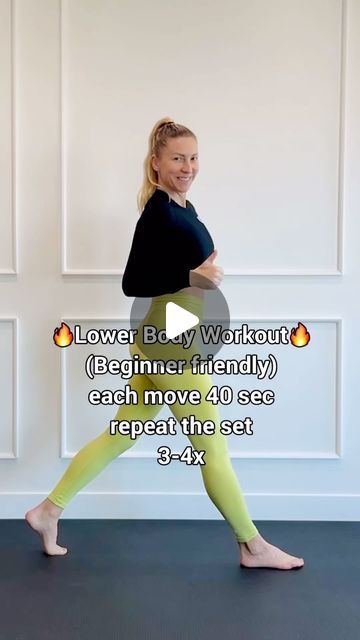 Zuzana Pouri - ONLY HOME WORKOUTS ❤️ on Instagram: "Save and share this bodyweight lower body workout! No equipment needed—just your bodyweight! Do each exercise for 40 seconds and repeat the full set 3-4 times for maximum results 🔥🍑💃. You can add ankle weights to make it more challenging!   👉 Try my standing workouts by clicking the link in my bio👆  👉 Follow @workoutsbyzz for standing home workouts ❤️ . . . . . . . . . #lowerbody #lowerbodyworkout #legday #legworkout #glutesworkout #beginnerworkout #homeworkout #workoutformoms #workoutforwomen #dailyworkout #workouttips #lowerbodyburn #lowerbodyexercise #getfitathome #freeworkout" Beginner Lower Body Workout At Home, Lower Body Workout At Home, Standing Workouts, Standing Workout, Workout No Equipment, Ankle Weights, Body Workout At Home, Beginner Workout, Home Workouts