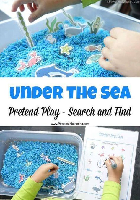 23 Enchanting Under the Sea Party Ideas - Spaceships and Laser Beams Beach Themed Classroom Activities, Ocean Theme Preschool, Under The Sea Crafts, Sea Party Ideas, Sea Activities, Ocean Activities, Sea Crafts, Under The Sea Theme, Ocean Crafts