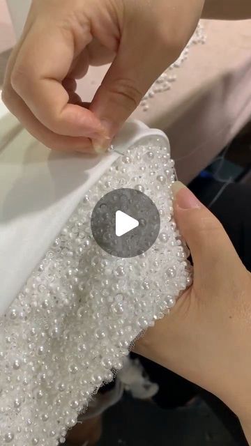 bride SLANDESS on Instagram: "Hand stitched pearls🪡 The birth of a new design. bride factory We help bridal shops maximize profits If you are interested, please contact me on WhatsApp: +86 13970041924 #brydealo #wholesaleweddingdress #weddingdresssupplier #weddingdressfactory #weddingdressmanufacturer #wholesaledresses #customweddingdress #tailormade #designerweddingdresses #privatelabelweddingdress #weddingdress2023 #weddingdress2024 #bridal #bridalinspiration #bridalinspo #wedding #weddinginspiration #weddinginspo #weddingideas #weddingdressinspiration #weddingdressinspo #weddingstyle #bridalfashion #weddingfashion #bridetobe #sewingfun #tailoring" Pearl Embroidery Designs, Bridal Shops, Dresses Classy, Elegant Dresses Classy, Custom Wedding Dress, Bridal Inspo, Bridal Inspiration, Wedding Dress Inspiration, Bridal Shop