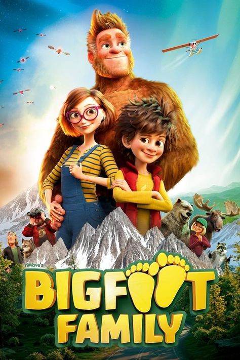 Bigfoot Movies, Netflix Movies For Kids, Netflix Kids, Good Animated Movies, New Disney Movies, Film Anime, Film Disney, Kids' Movies, Adventure Movies