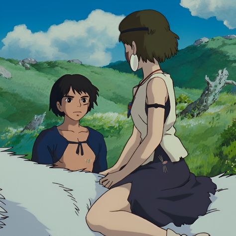 Princess Mononoke San, Hayao Miyazaki Movies, Personajes Studio Ghibli, Howl And Sophie, Studio Ghibli Characters, Ghibli Artwork, Studio Ghibli Movies, Studio Ghibli Art, Princess Mononoke