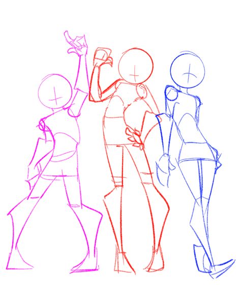 thank you shaminbeca 5 People Poses Drawing Reference, Enemies To Lovers Art Poses, Lazy Poses Drawing, Idle Poses Drawing, Poses To Draw Your Babygirl, Drawing Poses Girly, Bubbly Character Poses, Sharp Art Style Anatomy, Pride Pose Reference