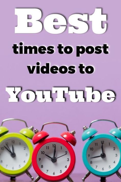 YouTube is the number one video platform. Learn about the best times to upload and share your YouTube videos to ensure you have the highest impact possible and boost your engagement. | Youtube engagement | Youtube timings | Social media tips | Video marketing. Youtube Marketing Strategy, Youtube Facts, Youtube Hacks, Video Marketing Strategies, Best Time To Post, Youtube Channel Ideas, Video Seo, Real Estate Video, Youtube Subscribers