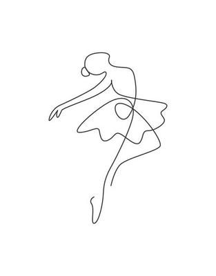 Single continuous line drawing ballerina in ballet motion dance style. Beauty minimalist dancer concept logo, Scandinavian poster print art. Trendy one line draw design graphic vector illustration 20610318 Vector Art at Vecteezy Ballet Illustration, Dancing Drawing, Dancer Drawing, Ballet Drawings, Ballerina Silhouette, Line Art Images, Fashion Vector, Dancing Drawings, Single Line Drawing