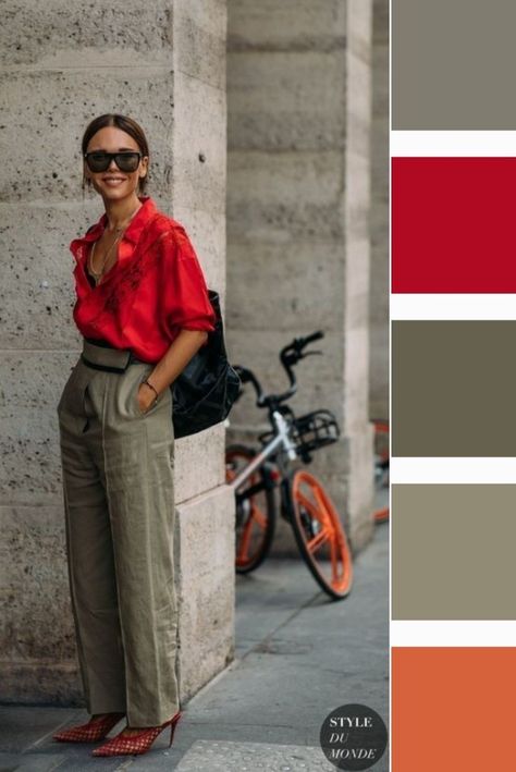 Outfit Colour Combinations, Colour Combinations Clothes, Deep Autumn Color Palette, Colour Combinations Fashion, Color Combos Outfit, Color Blocking Outfits, Color Combinations For Clothes, Fall Color Palette, Mode Casual