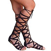 Check this out! Gladiator Flats, Strappy Sandals Gladiators, Sparkle Sandals, Lace Up Gladiator Sandals, Summer Sandals Flat, Flat Gladiator Sandals, Leopard Sandals, Women Platform Sandals, Womens Gladiator Sandals