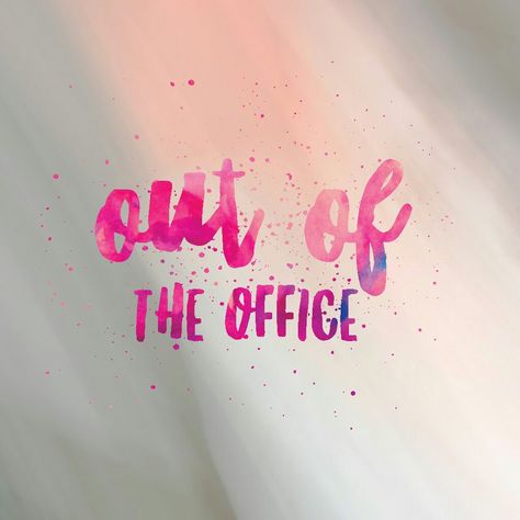 out of the office Out Of Office Sign, Out Of Office Message, Milk Bath Maternity, Office Quotes, Interactive Posts, Phone Messages, Out Of Office, Before Baby, Office Signs