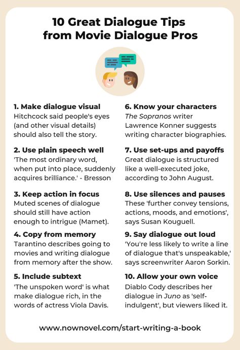 Good Dialogue, How To Write Good, Screenwriting Tips, Screenplay Writing, Writing Scripts, Movie Dialogues, Creative Writing Tips, From Movie, Script Writing