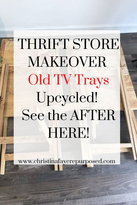 Repurpose Wooden Tv Trays, Wood Tray Makeover Ideas, Tv Dinner Trays Makeover, Paint Tv Trays, Metal Serving Tray Decor Ideas, Tv Tray Upcycle Ideas, Vintage Tv Trays Makeover, Repurposed Tv Trays Ideas, Repurpose Tv Trays