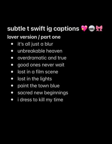 Instagram Captions Taylor Swift Lyrics Lover, Short Taylor Swift Lyrics Captions, Excited Captions, Soft Launch Boyfriend Caption Taylor Swift, Lover Era Captions, Taylor Swift Photo Captions, Lover Caption Instagram, Taylor Swift Lover Instagram Captions, Taylor Swift New Years Captions