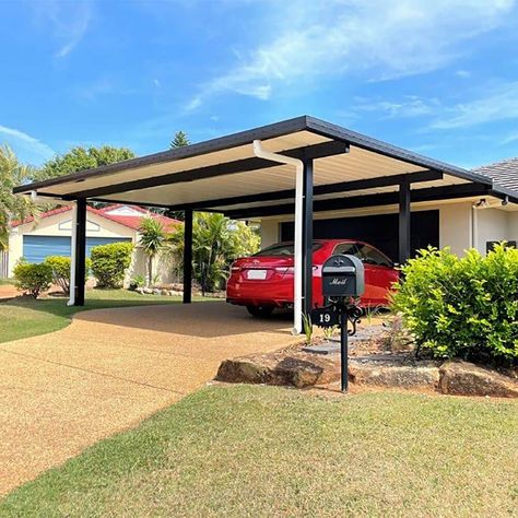 carports-web-029 Carport Patio, Carport Canopy, Add Value To Your Home, Protecting Yourself, Home Addition, Patio Designs, Outdoor Entertaining Area, Roofing Systems, Backyard Patio Designs