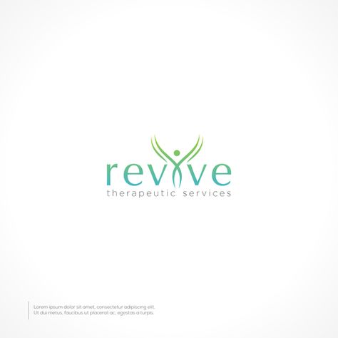 Designs | Looking for a modern, refreshing logo for Revive Therapeutic Services | Logo design contest Revive Logo Design, Services Logo Design, Building Logo, Marilyn Monroe Fashion, Life Logo, New Logo Design, Retirement Community, Service Logo, Elegant Logo