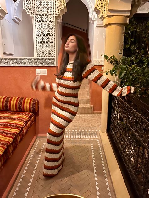 Maroco Style Outfit, Morroco Aesthetic Outfit, Marrakech Outfit Ideas, Outfits For Morocco For Women, Marrakech Morocco Fashion, Marrakech Outfit Style Winter, Outfits For Marrakech, Morocco Style Fashion, Morocco Holiday Outfits