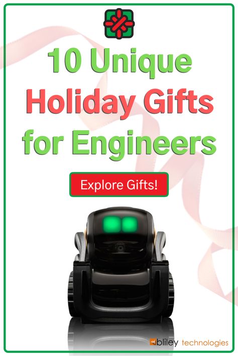 Is it too early to start thinking about holiday gift ideas? No way! The holidays are right around the corner. Here's 10 unique holiday gifts for engineers (includes tech gifts & "geek" gifts")  #HolidayGifts #GiftIdeas #Engineering Gifts For Engineers, Engineering Gifts, Audio Engineer, Aerospace Engineering, Engineering Student, Holiday Gift Ideas, Unique Holiday Gifts, Geek Gifts, Radio Frequency