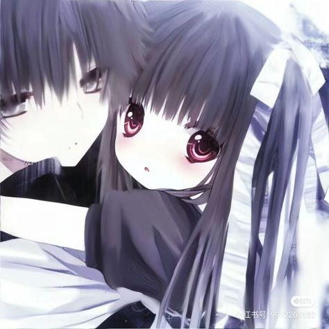 Black Kawaii, Matching Anime, Duos Icons, Cute Couple Comics, Fruits Basket Anime, Crazy Women, Best Anime Couples, Anime Love Couple, Very Funny Pictures