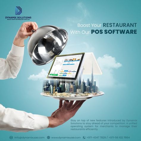 Our POS software helps your restaurant run more efficiently. . 📍 Dynamix Solutions, Dubai, United Arab Emirates 📞:+971-43477829 WhatsApp : +971-561027664 Whatsapp for more info : https://wa.me/message/GGX527RIU6RPK1 📧:info@dynamixuae.com 💻:https://www.dynamixuae.com . . #business #sale #branding #digitalmarketing #support #promo #linkinbio #comingsoon #ecommerce #socialmedia #sales #promotion #possystemdubai #PosDubai #posuae #cloudpos #restaurantposdubai #possoftwaredubai #posuae Pos Graphic Design, Software Ads Design, Software Company Social Media Post, Pos System Design, Software Poster, Tourism Design, Pos Design, Pos Software, Fragrance Photography