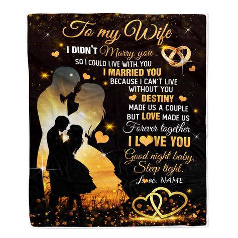 Personalized To My Wife Blanket From Husband I Didn't Marry You Romantic Wife Valentines Day Birthday Anniversary Christmas Customized Gift Fleece Blanket Funny Saying Personalized Name Custom Wife Soulmate Gifts For Wife Wife Wedding Day Birthday Gift For Wife From Husband For Wife Wife Gift Ideas 2023 Wife Life Romantic Gift For Wife Online Cool Wife Wife Sayings Family Wife Blanket From Wife For Christmas Special Occasion Gift For Wife Wife Funny Anniversary Gift For Wife Gift For Wife Gift Anniversary Blanket, Funny Anniversary Gifts, Good Night Baby, Romantic Gifts For Wife, Funny Anniversary, To My Wife, Wife Life, Christmas Blankets, Valentines Day Birthday